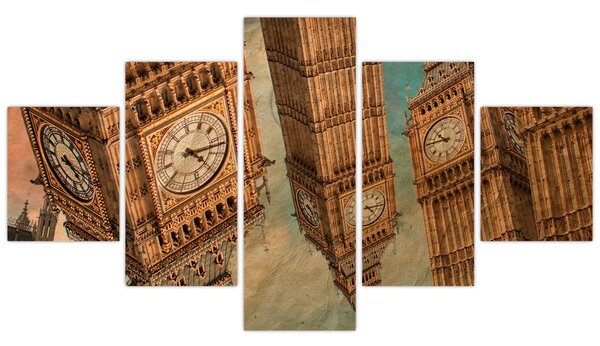 Obraz - Big Ben, Londyn (125x70 cm)
