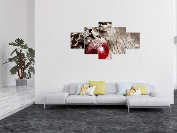 Obraz - Dekoracje świąteczne (125x70 cm)
