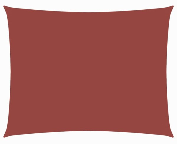 Żagiel ogrodowy, tkanina oxford, prostokąt, 3,5x4,5 m, terakota