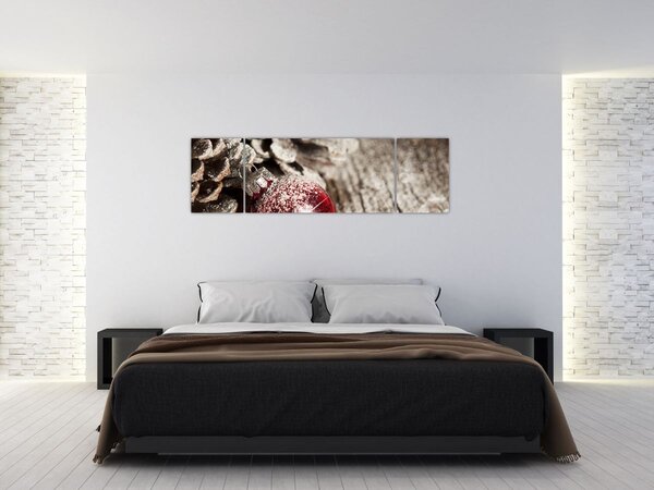 Obraz - Dekoracje świąteczne (170x50 cm)