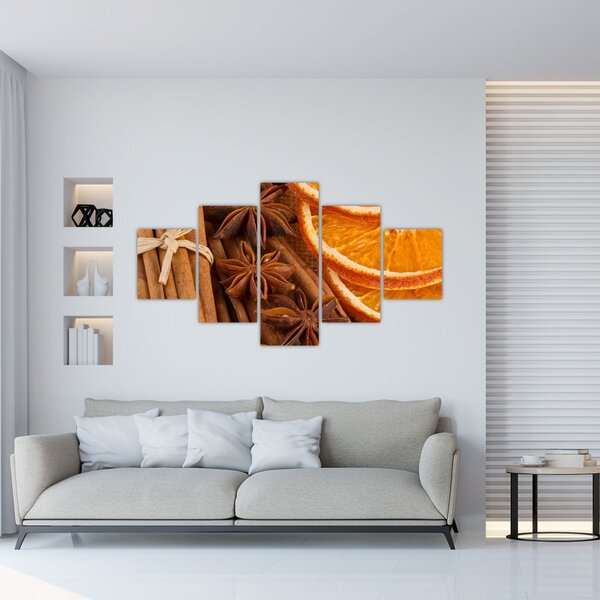 Obraz - Pachnące przyprawy (125x70 cm)