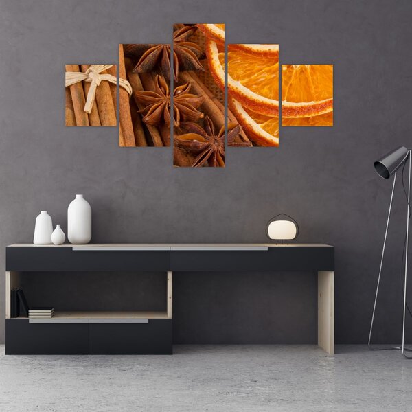 Obraz - Pachnące przyprawy (125x70 cm)