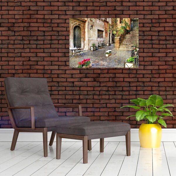 Obraz - Stare ulice Rzymu (70x50 cm)