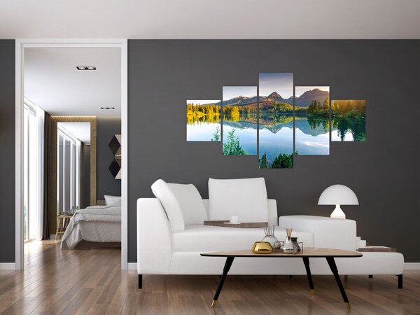 Obraz - Jezioro (125x70 cm)