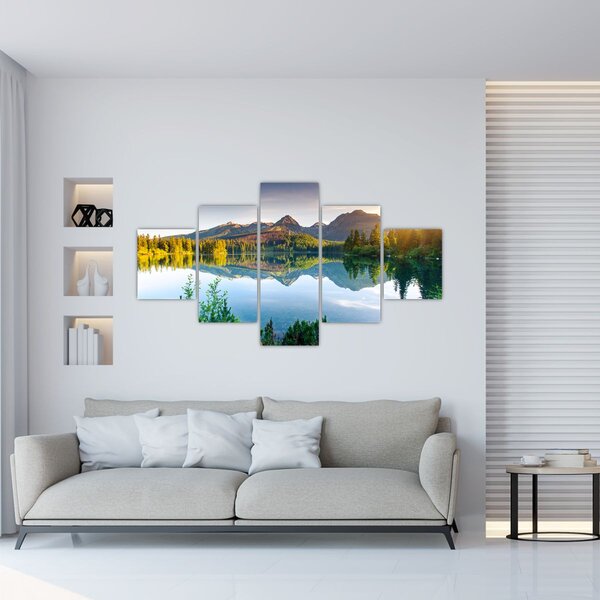 Obraz - Jezioro (125x70 cm)