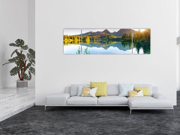 Obraz - Jezioro (170x50 cm)