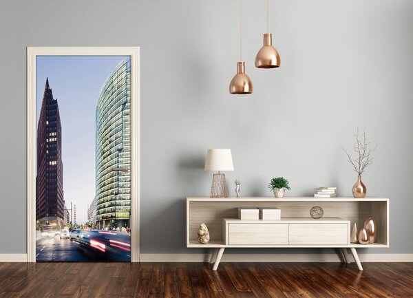 Fototapeta samoprzylepna na drzwi Drapacze chmur