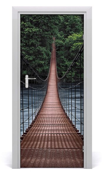Fototapeta samoprzylepna na drzwi Wiszący most
