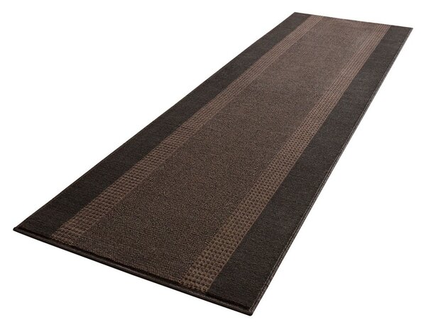 Brązowy chodnik Hanse Home Basic, 80x200 cm
