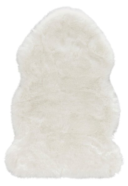 Biała sztuczna skóra Mint Rugs Uni Soft, 120x170 cm