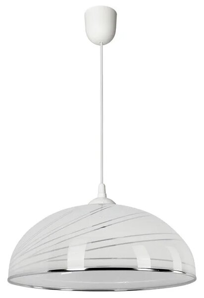 Biała lampa wisząca do kuchni - S736-Ankona