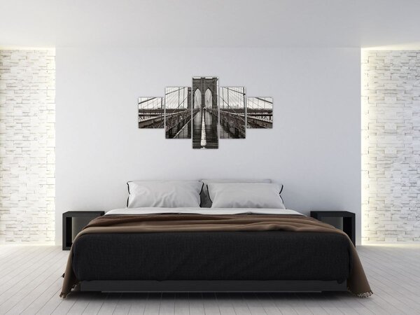 Obraz - Most Brookliński (125x70 cm)