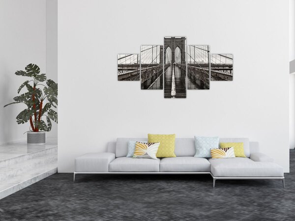 Obraz - Most Brookliński (125x70 cm)