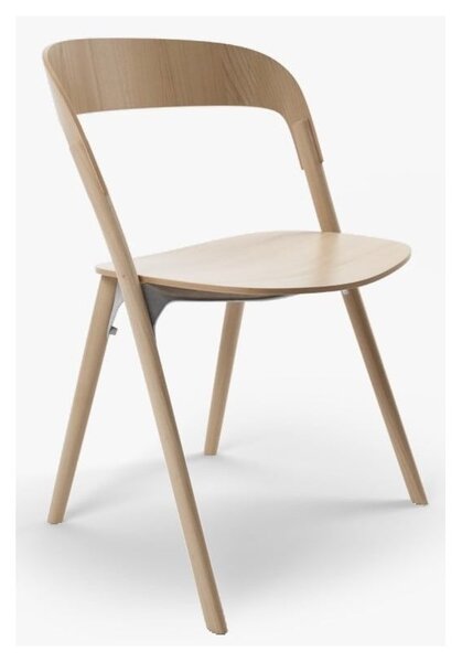 Krzesło z drewna jesionu Magis Pila