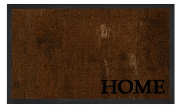 Brązowa wycieraczka Hanse Home Printy, 45x75 cm