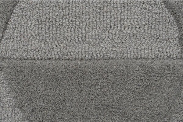 Szary wełniany dywan Flair Rugs Gigi, 120x170 cm