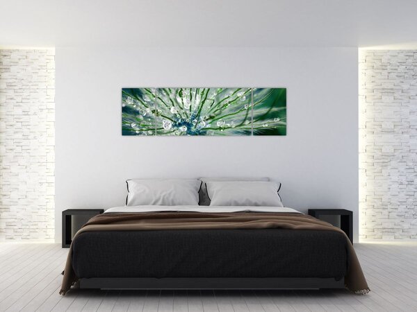 Obraz - Makro zdjęcie kwiatu (170x50 cm)