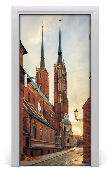 Fototapeta samoprzylepna na drzwi Wrocław Polska