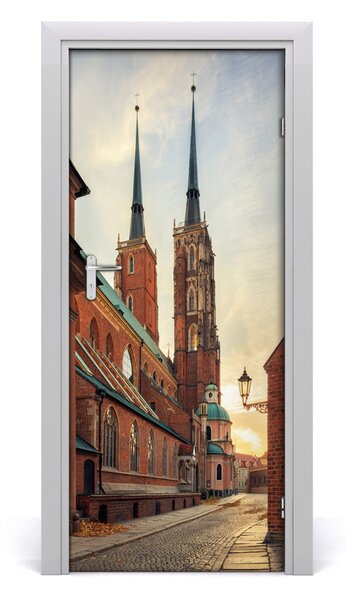 Fototapeta samoprzylepna na drzwi Wrocław Polska