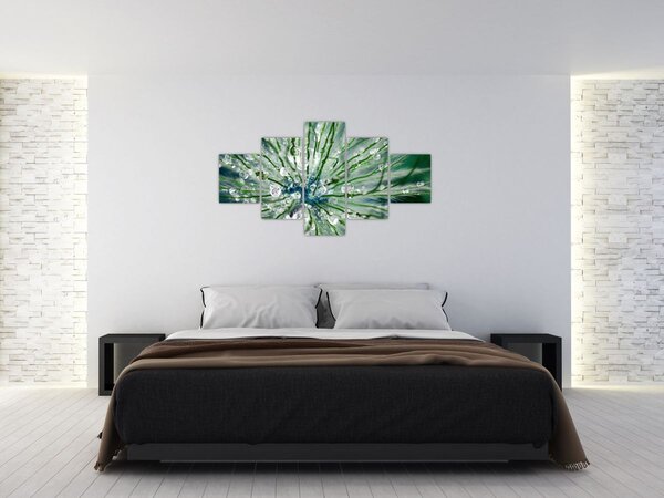Obraz - Makro zdjęcie kwiatu (125x70 cm)