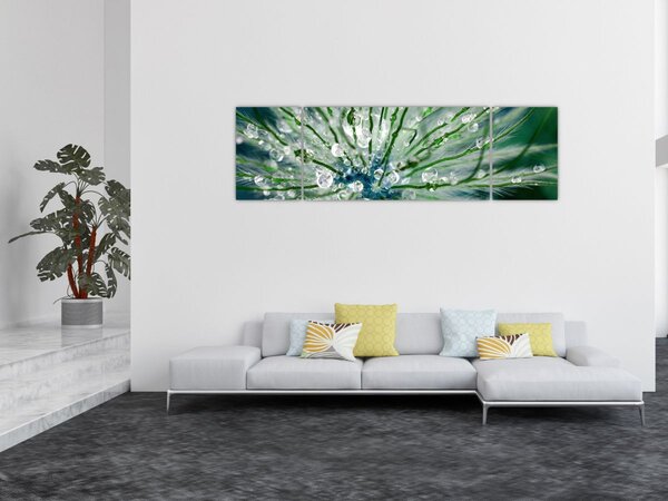 Obraz - Makro zdjęcie kwiatu (170x50 cm)