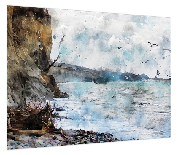 Obraz - Rafa, akwarela (70x50 cm)