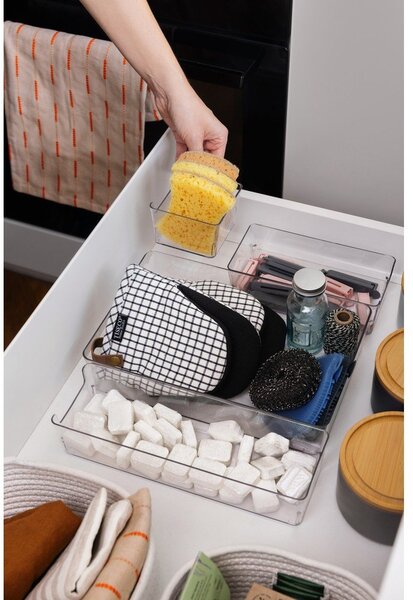 Plastikowy organizer do lodówki 29,5x9,5 cm – Casa De Engel