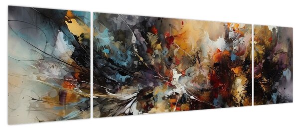 Obraz - Grafika abstrakcyjna (170x50 cm)