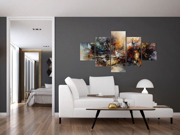 Obraz - Grafika abstrakcyjna (125x70 cm)