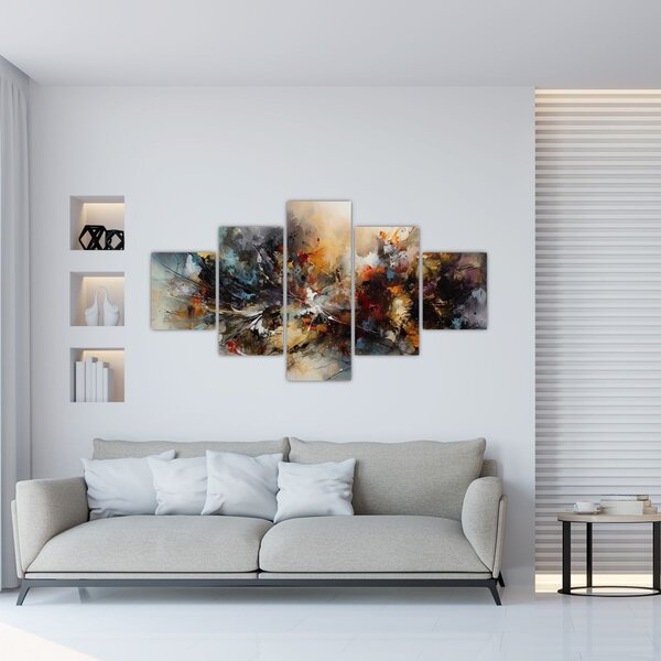 Obraz - Grafika abstrakcyjna (125x70 cm)