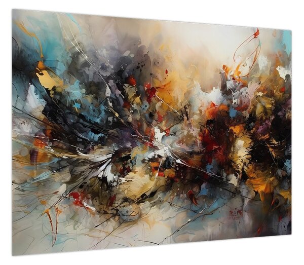 Obraz - Grafika abstrakcyjna (70x50 cm)
