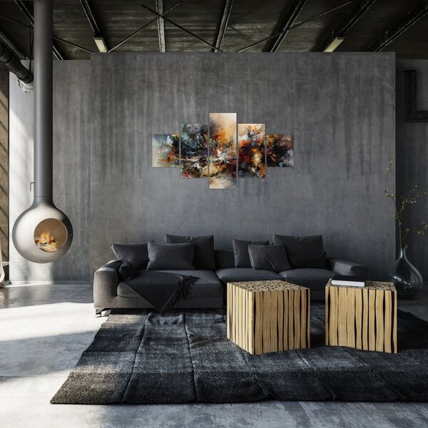 Obraz - Grafika abstrakcyjna (125x70 cm)