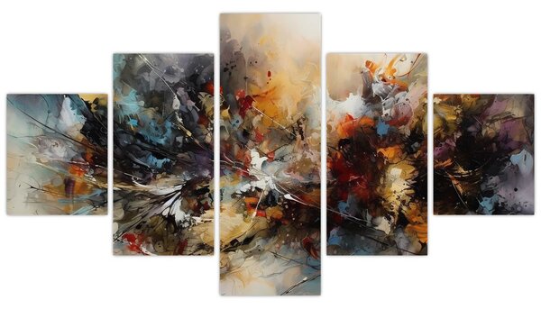 Obraz - Grafika abstrakcyjna (125x70 cm)