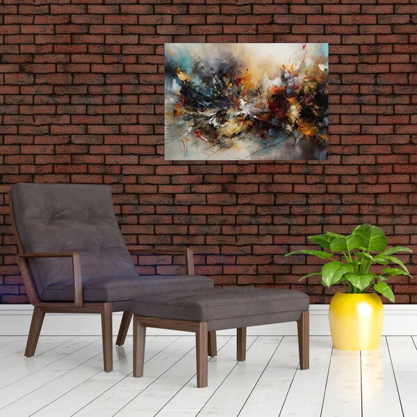 Obraz - Grafika abstrakcyjna (70x50 cm)
