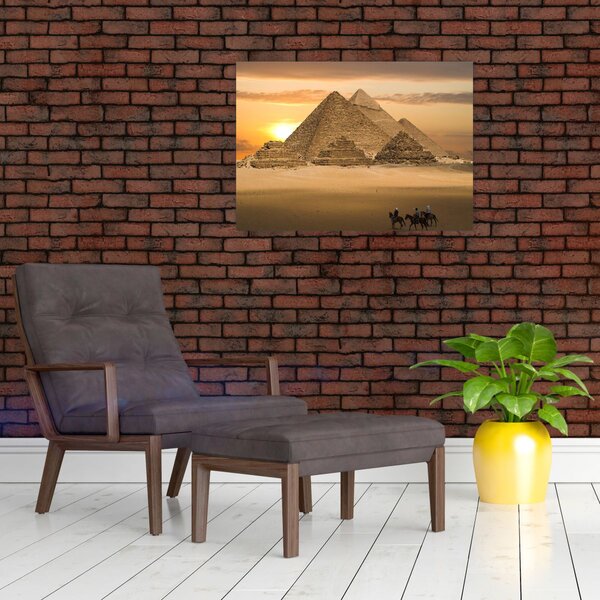 Obraz - Piramidy (70x50 cm)