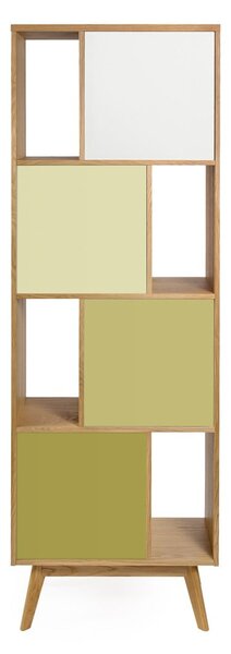 Zielony regał Woodman Avon Narrow Olive
