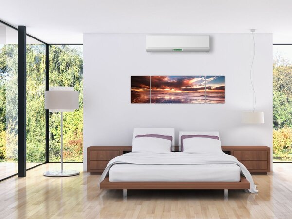 Obraz - Wieczorna plaża (170x50 cm)