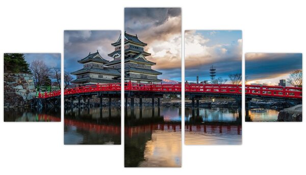 Obraz - Japonia (125x70 cm)