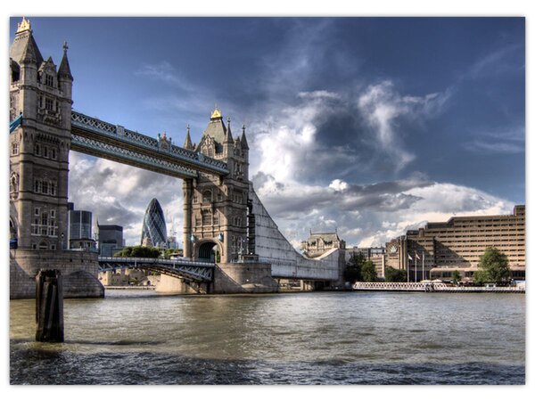 Obraz - Tower Bridge w Londynie (70x50 cm)