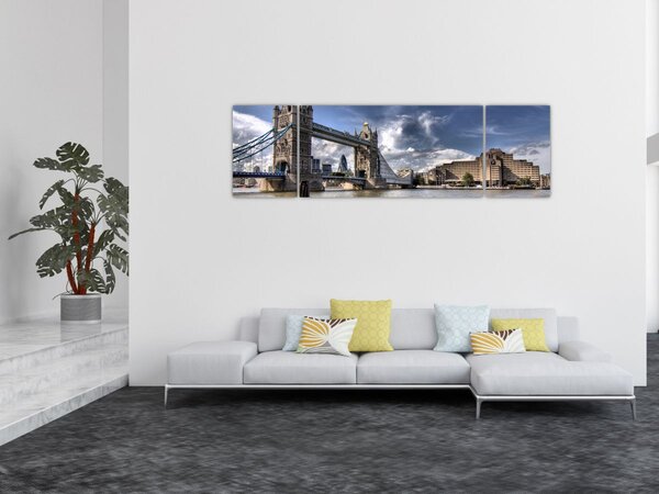 Obraz - Tower Bridge w Londynie (170x50 cm)