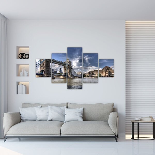 Obraz - Tower Bridge w Londynie (125x70 cm)