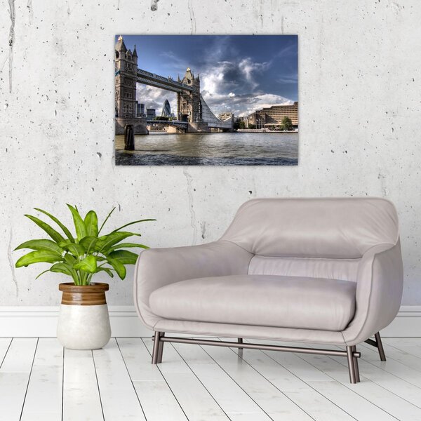 Obraz - Tower Bridge w Londynie (70x50 cm)