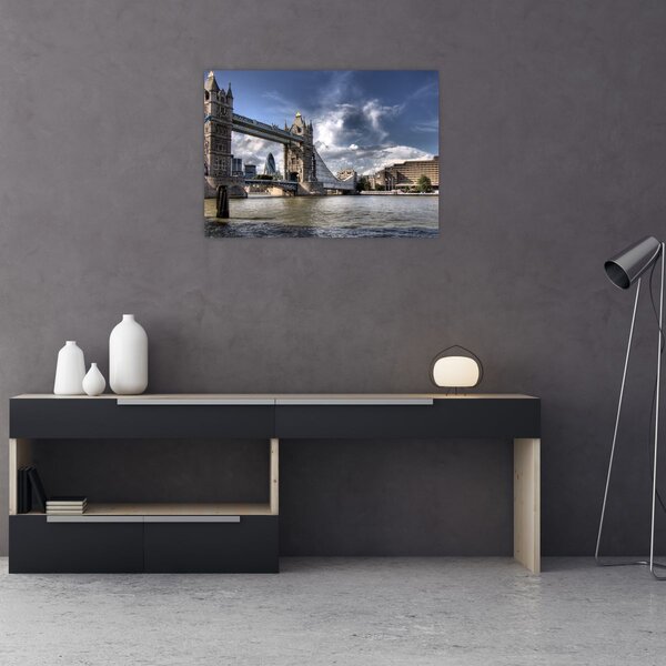 Obraz - Tower Bridge w Londynie (70x50 cm)