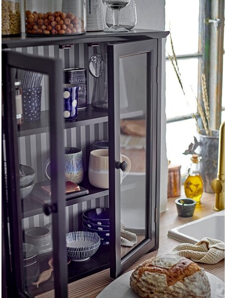 Niebieskio-beżowe kamionkowe kubki zestaw 3 szt. 460 ml Cloe – Bloomingville