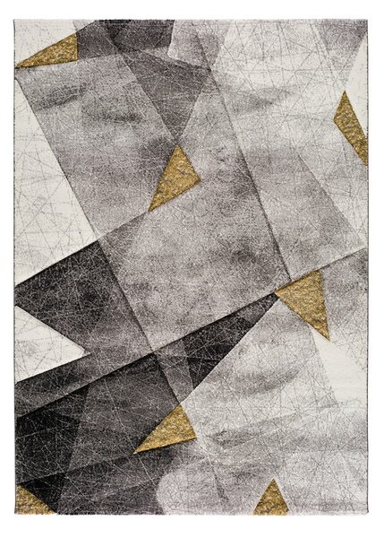 Szaro-żółty dywan Bianca Grey, 60x120 cm