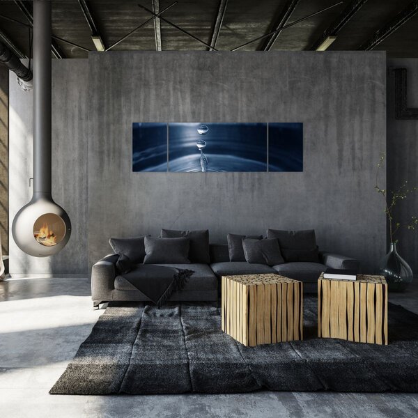 Obraz - Krople (170x50 cm)