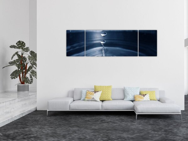 Obraz - Krople (170x50 cm)