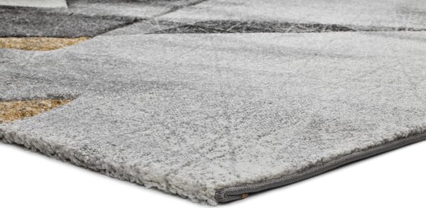 Szaro-żółty dywan Bianca Grey, 60x120 cm