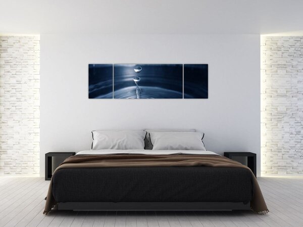 Obraz - Krople (170x50 cm)