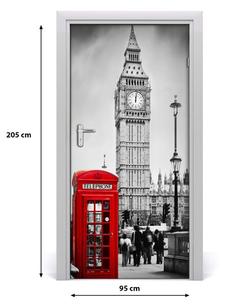 Fototapeta samoprzylepna na drzwi Big Ben Londyn